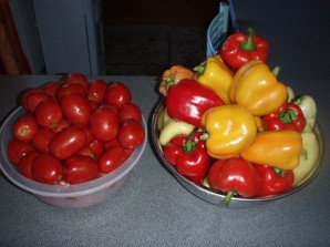 Лечо из помидоров и перца - фото шаг 1