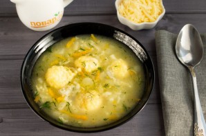 Венгерский суп с сырными клецками - фото шаг 8