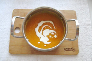 Тыквенный суп-пюре с мясом - фото шаг 9
