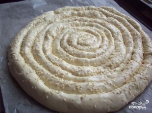 Слоеный пирог с сыром - фото шаг 5
