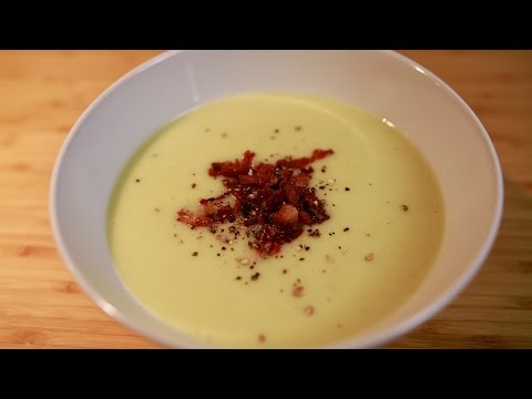 Видео рецепт Быстрый картофельный суп-крем