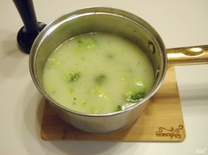 Диетический суп-пюре из брокколи - фото шаг 3