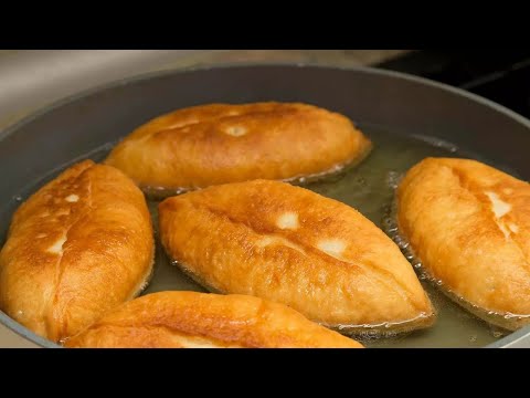 Видео рецепт Жареные пирожки с картошкой