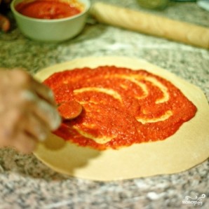 Итальянская пицца "Маргарита" - фото шаг 6