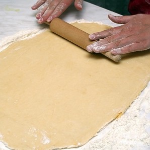 Пирог с сыром и мясом - фото шаг 9