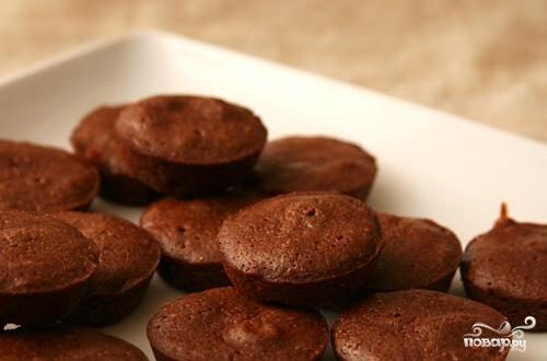 Шоколадные кексы с орехами — пошаговый рецепт с фото