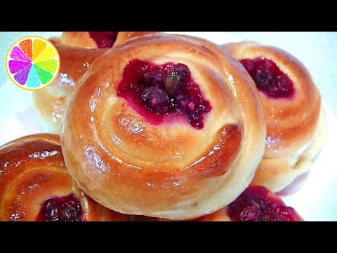 Видео рецепт Пирожки с вареньем